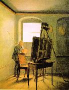 Georg Friedrich Kersting Caspar David Friedrich in seinem Atelier china oil painting artist